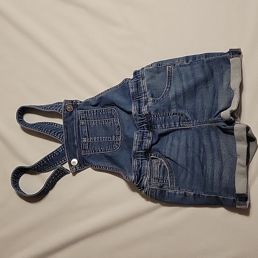 Wonder nation toddler girls overalls. Size 5t.